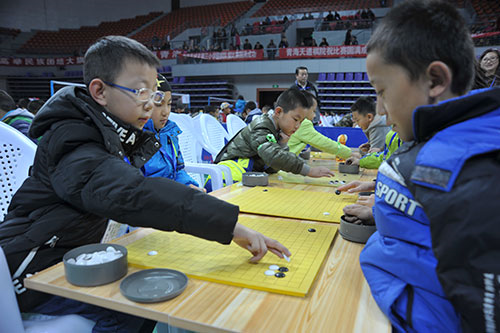 大乐透杯围棋赛比赛现场