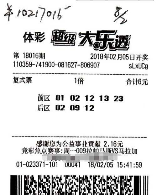 福建老彩民6元揽大乐透1021万：预兆竟是小狗
