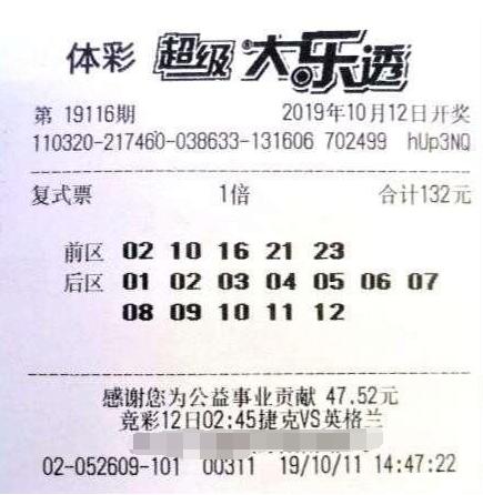 江苏无锡购彩者领走大乐透大奖2586万!
