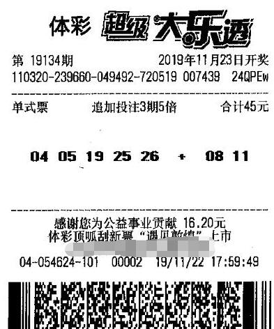 江苏彩民多期连投大乐透中490万很平静 小伙复制旧票揽142万