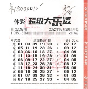 福建彩民喜中大乐透追加一等奖 彻夜未眠