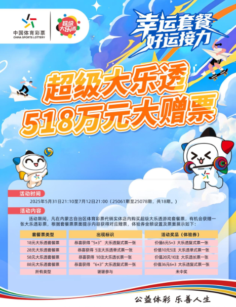 大乐透赠票活动