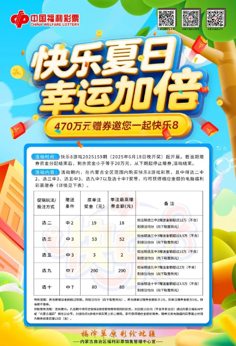 快乐8加奖活动