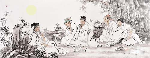 专家文庙真人解3d第2016144期字谜：品酒赏月