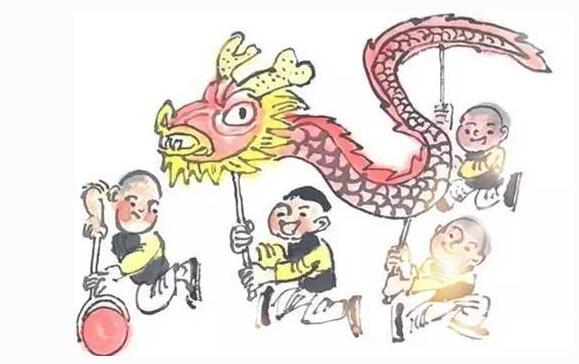 两条龙，抢绣球，狮子舞，拔头筹