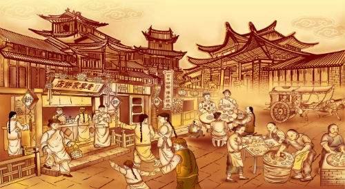 三家店，是同行，胜者存，败者亡