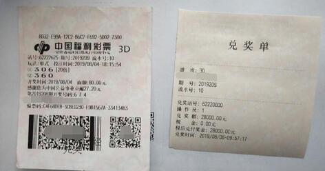 甘肃张掖彩民边学边购彩喜中3d大奖2.8万元