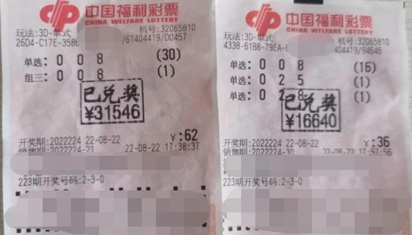 灵感撞上幸 江苏启东彩民收获3D大奖