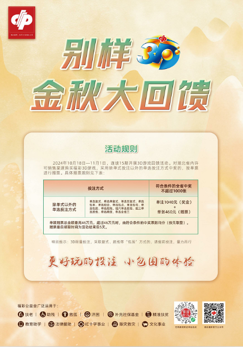 3d加奖活动