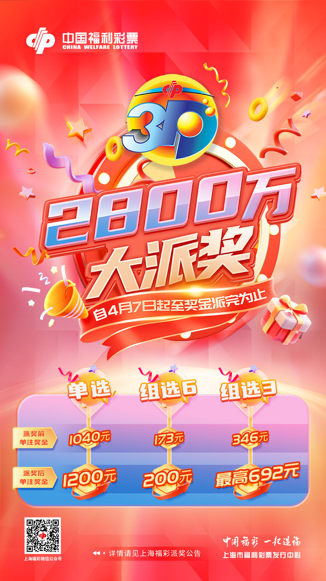 3d加奖活动