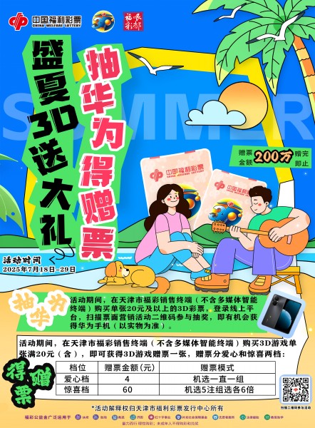 3d加奖活动