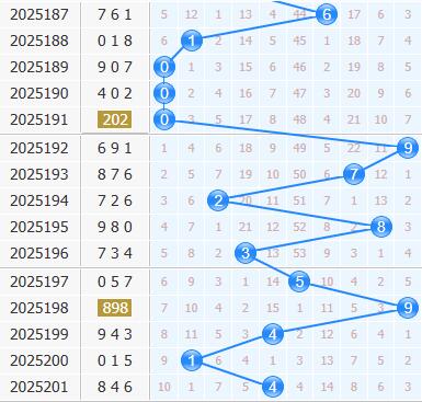 第2025202期3d专家小孔明十位胆码分析:重点三胆046
