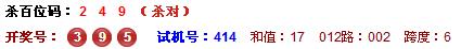 3d第2015055期金手指百位杀号：158