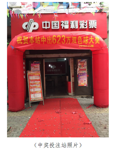 中奖投注站照片