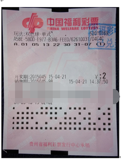 贵州彩民九年坚持购彩 今朝喜获742万双色球大奖