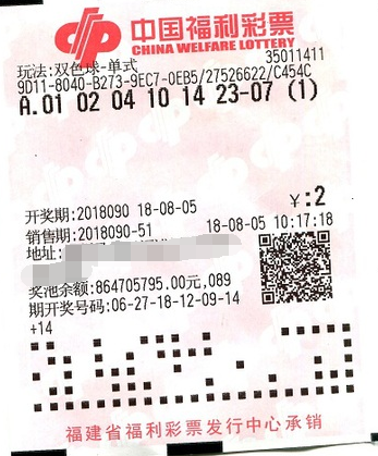 中奖先买房 福建福州女彩民2元击中双色球577万元