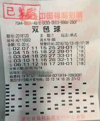 湖北江夏双色球956万大奖得主：为弟弟买房买车