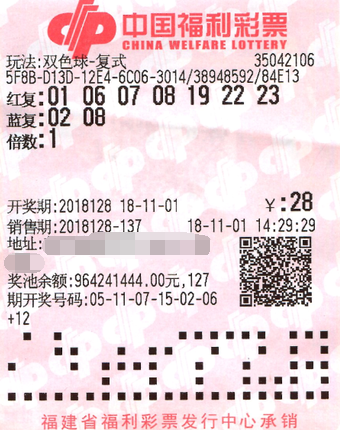 从一而终 福建莆田老彩民拿下双色球1020万元巨奖
