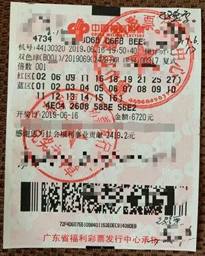 广东佛山“豪客”将双色球奖金用于残疾儿子教育基金