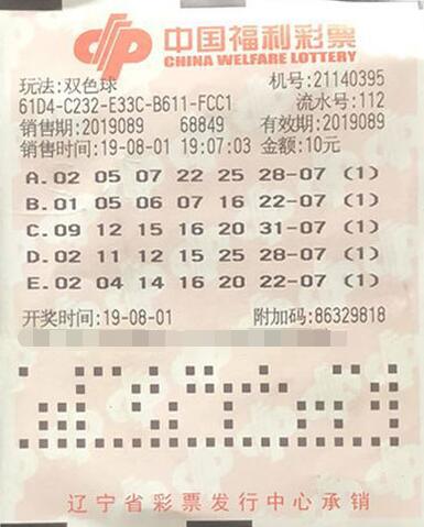 辽宁葫芦岛彩民喜中双色球二等奖16万多元