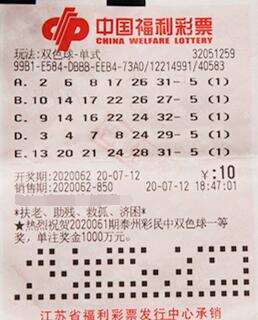 是发小又是好彩友 江苏彩民喜中双色球一等奖890万多元