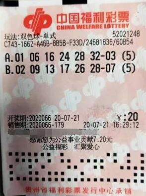 功夫不负有心人，贵州彩民守号四年终拿下双色球3003万！