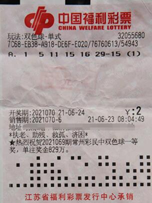 双色球大奖解烦恼 江苏苏州彩民喜中双色球一等奖1197万多元