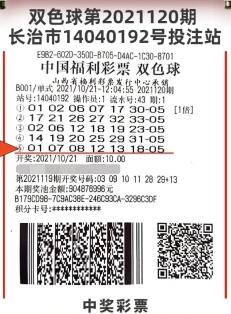 山西女婿带老丈人领取双色球526万元