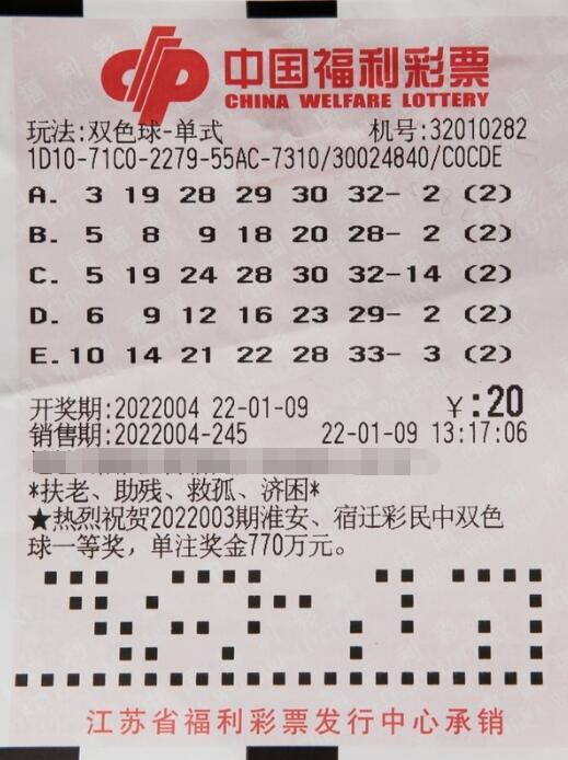 赴宴中奖两不误 江苏南京彩民喜提双色球奖金1228万多元