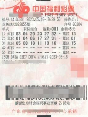 广东东莞彩民中双色球1000万，奖金用于治病