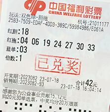 复式改胆拖，辽宁沈阳彩友定准一胆中双色球二等奖