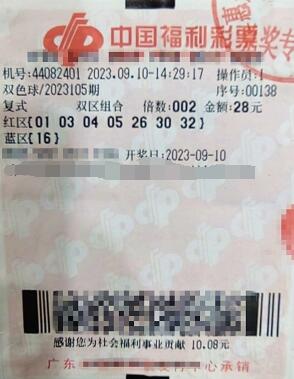 广东惠州双色球2003万元大奖得主：力所能及做公益