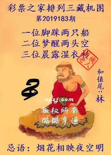 排列三第2019183期藏机图谜：烟花相映夜空明