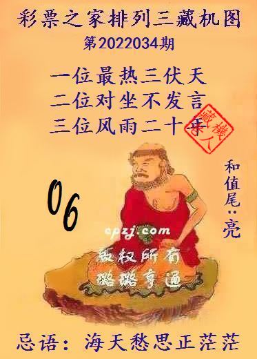 排列三第2022034期藏机图谜：海天愁思正茫茫