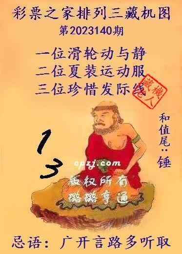 排列三第2023140期藏机图谜：广开言路多听取