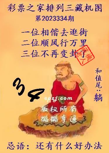 排列三第2023334期藏机图谜：还有什么好办法