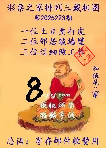 排列三藏机图第2025223期