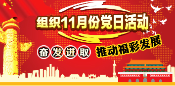 湖南省福彩中心组织开展11月份党日活动
