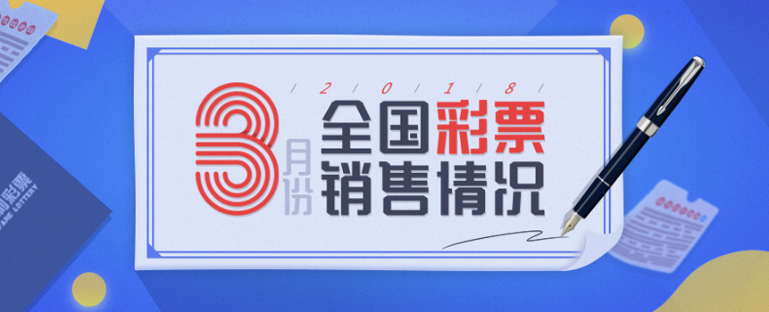 2018年3月份全国彩票销售情况