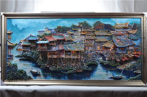 “天下凤凰”获全国即开票手工艺品决赛平面作品一等奖