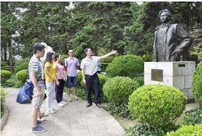 韶关福彩中心党支部书记宋伟明讲党课