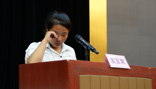 学子感恩发言