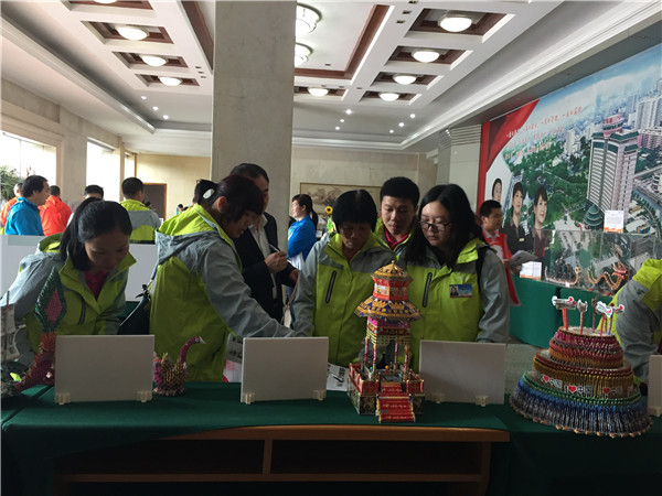 顶呱刮即开票评选现场
