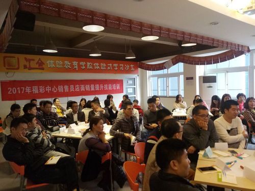 销售员营销技能培训会会议现场图