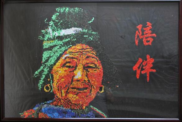 平面一等奖作品《陪伴》