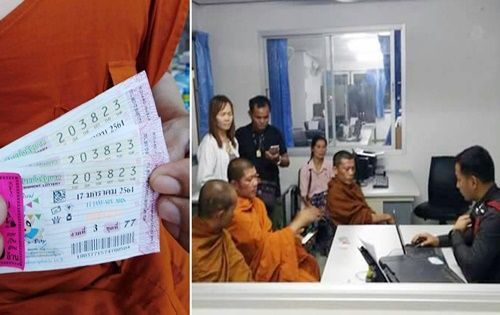 真·佛系得主！泰国僧侣中1800万露脸兑：不还俗