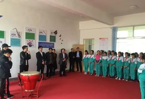 山东临沂音乐学院在大众希望小学正式启程
