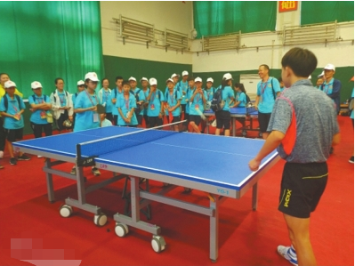 在先农坛体校体会运动之乐