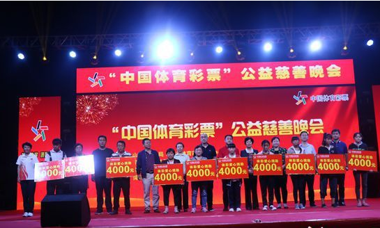 体彩公益慈善晚会倾情上演 现场捐4万救助金