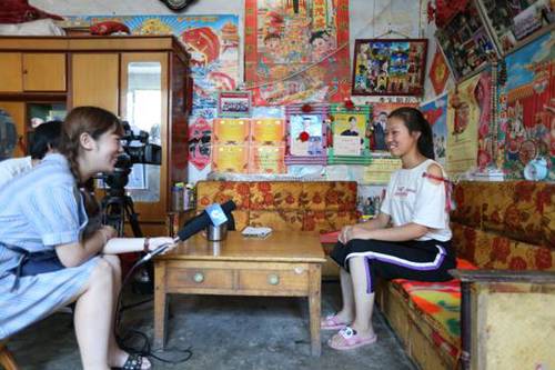 山东福彩圆梦走进日照 受助女孩盼教书育人